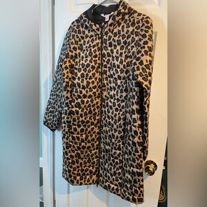 Jillian Harris x Joe Fresh Leopard Print Women's Coat